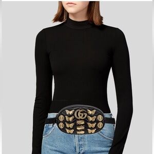Gucci Marmont Matelasse Belt Bag